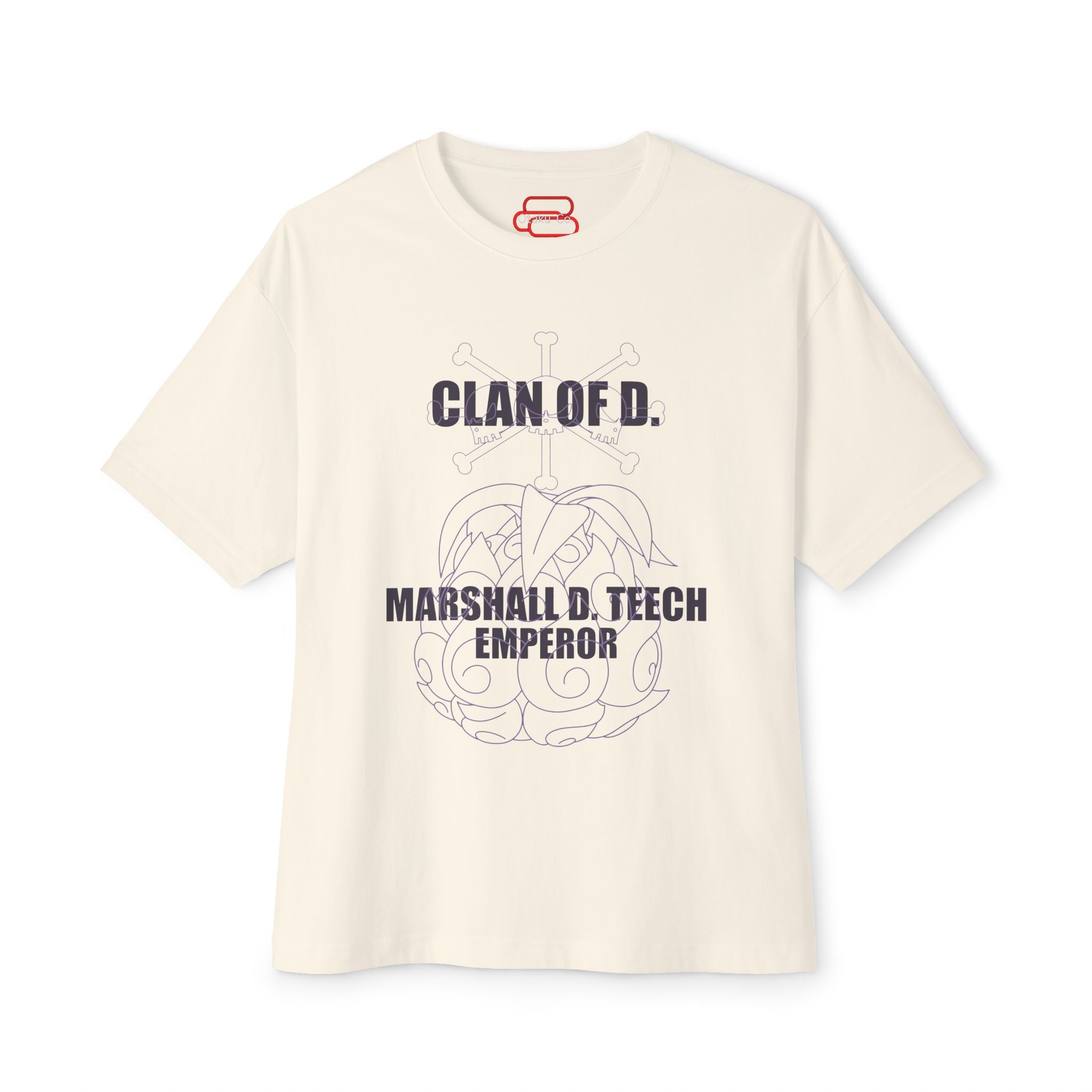 Black Beard Oversized T-Shirt