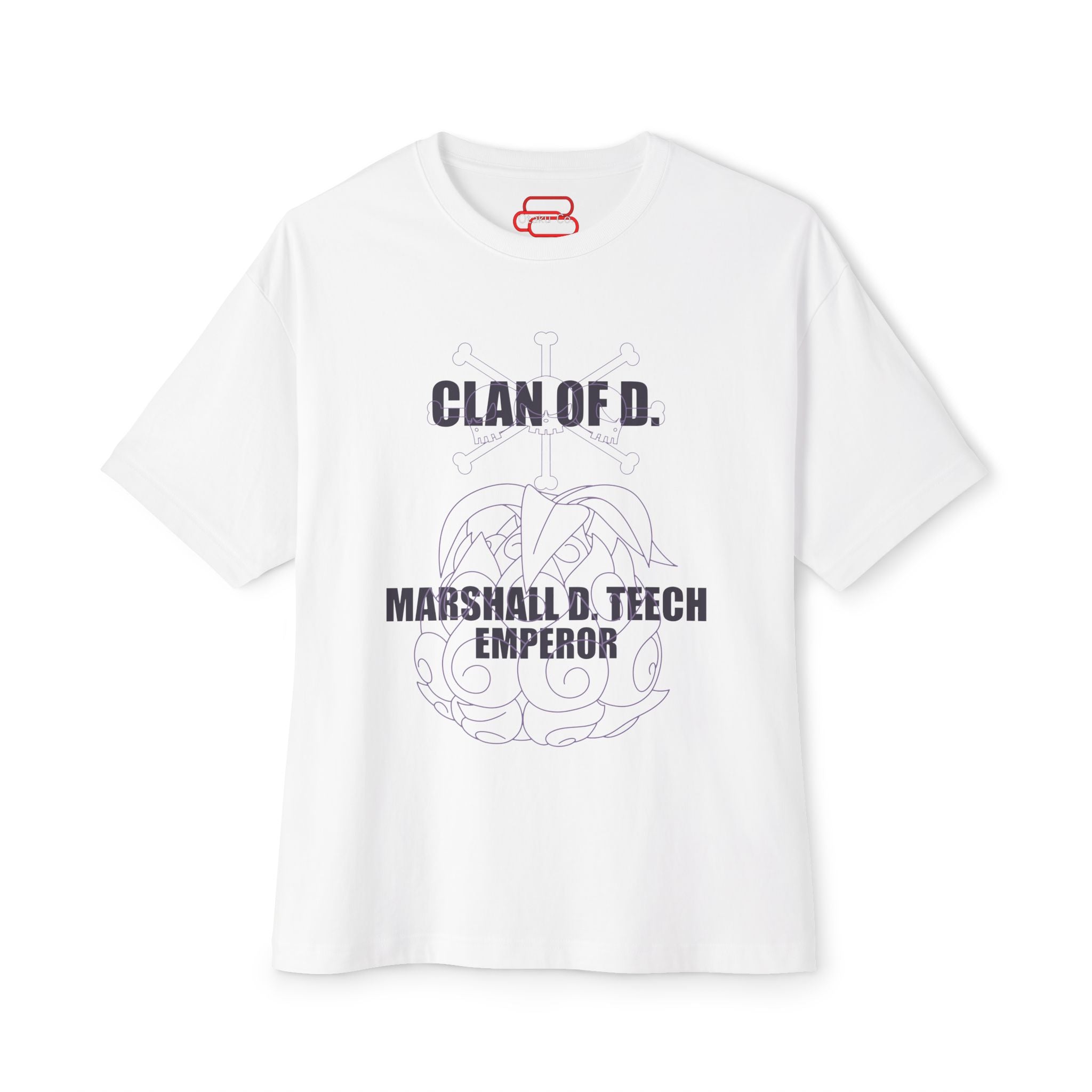 Black Beard Oversized T-Shirt