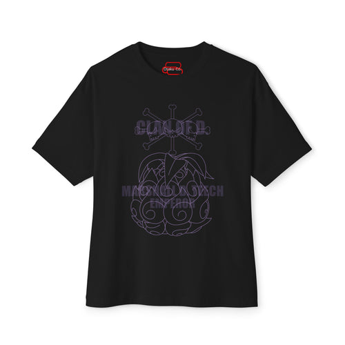 Black Beard Oversized T-Shirt