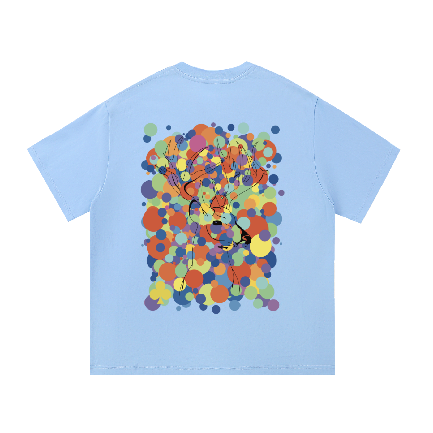 Aqua Deer T-Shirt